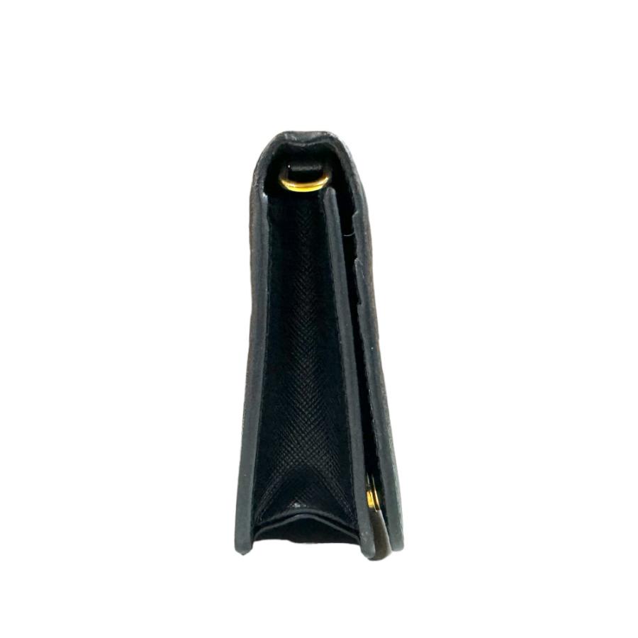 PRADA（プラダ） サフィアーノ ウォレットチェーン レザー 1DH029