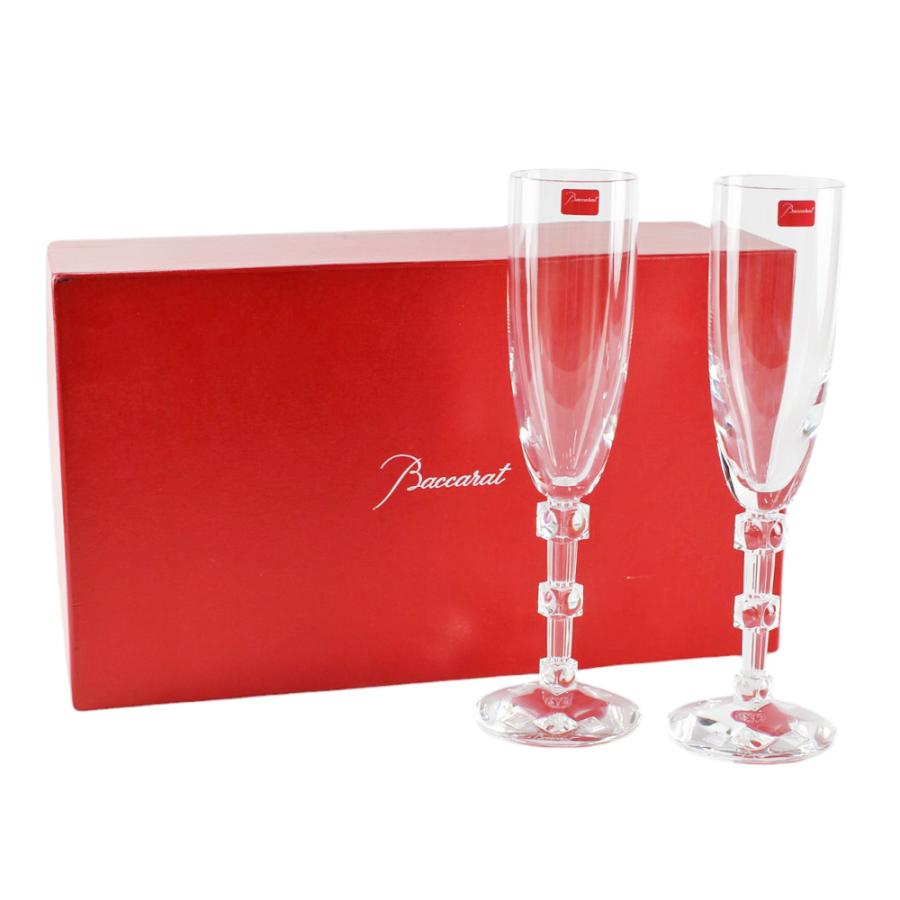 美品 Baccarat バカラ クリスタル ワイングラス ペア 2個セット バカラ（Baccarat） グラス クリスタル ユニセックス 中古 美品 : R&K