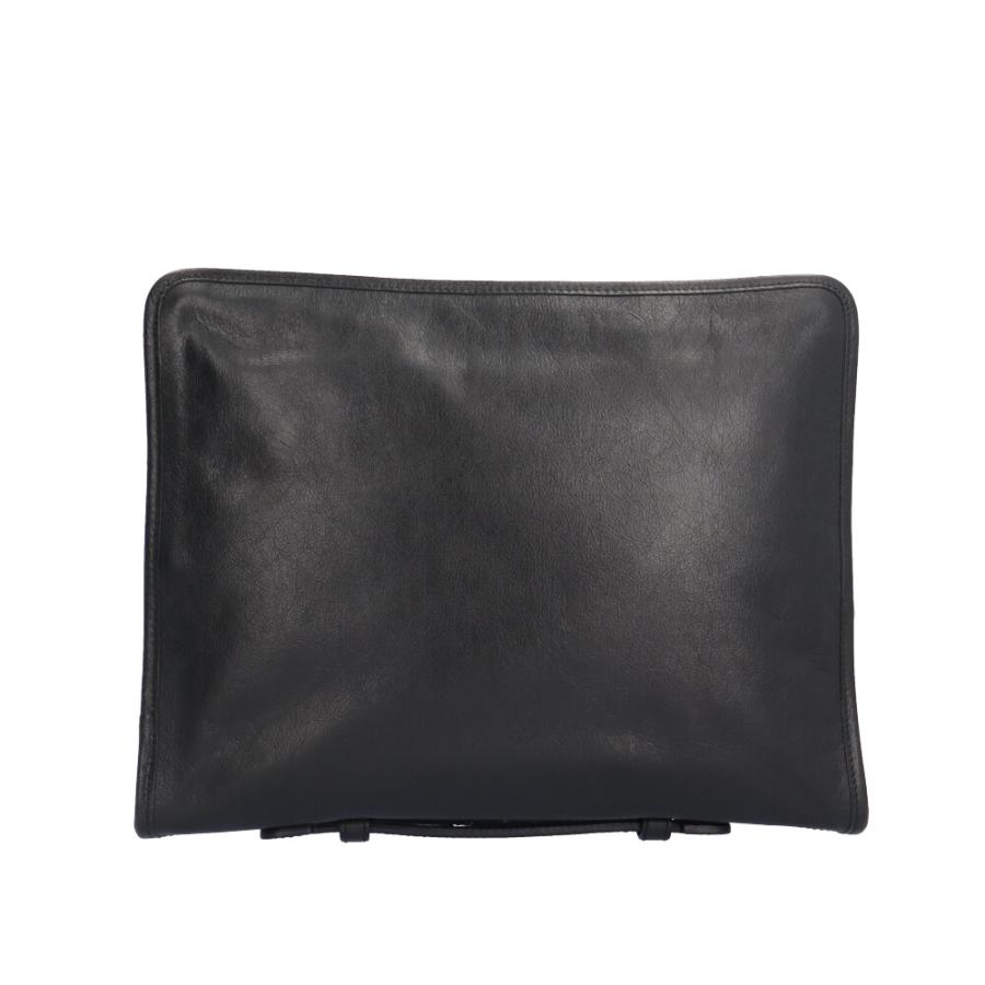 GUCCI（グッチ） クラッチバッグ レザー 575829 ブラック メンズ 中古