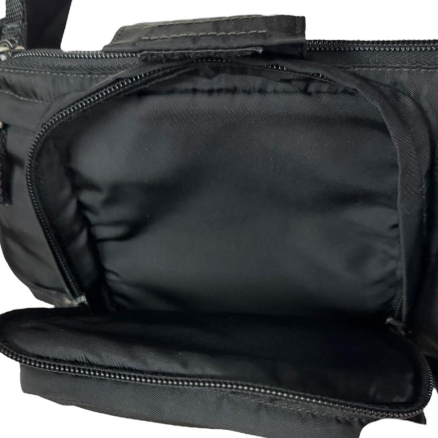 PRADA（プラダ） ウエストバッグ ナイロン 2VL056 ブラック ユニ