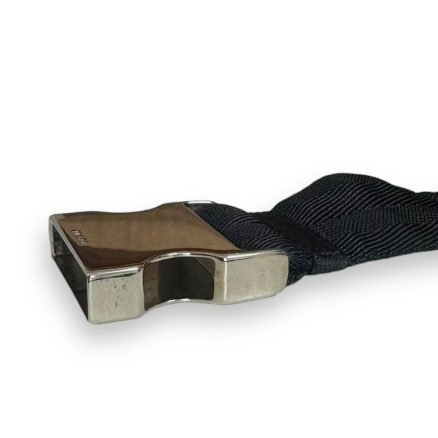 【新品・未使用】W double nylon belt PRADA（プラダ） ウエストバッグ ナイロン 2VL056 ブラック ユニ