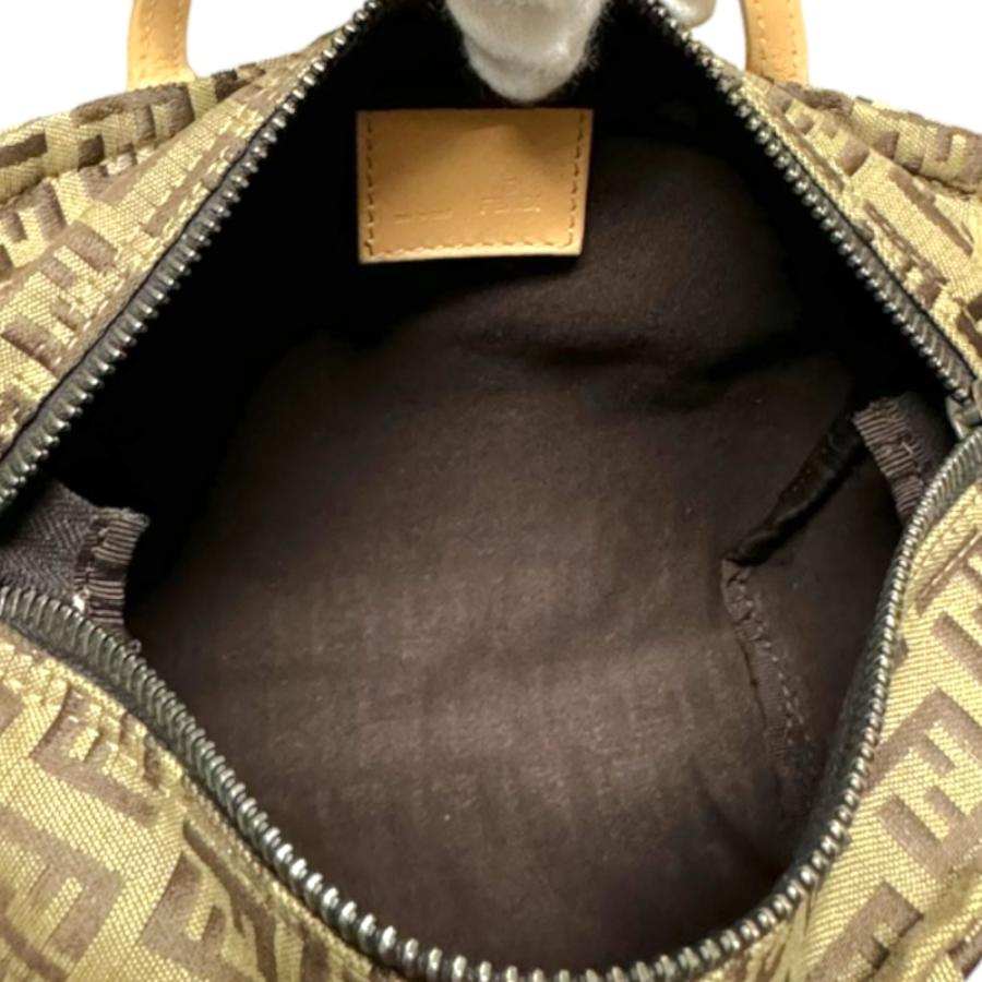 FENDI（フェンディ） ズッキーノ ハンドバッグ キャンバス 2415 8N000