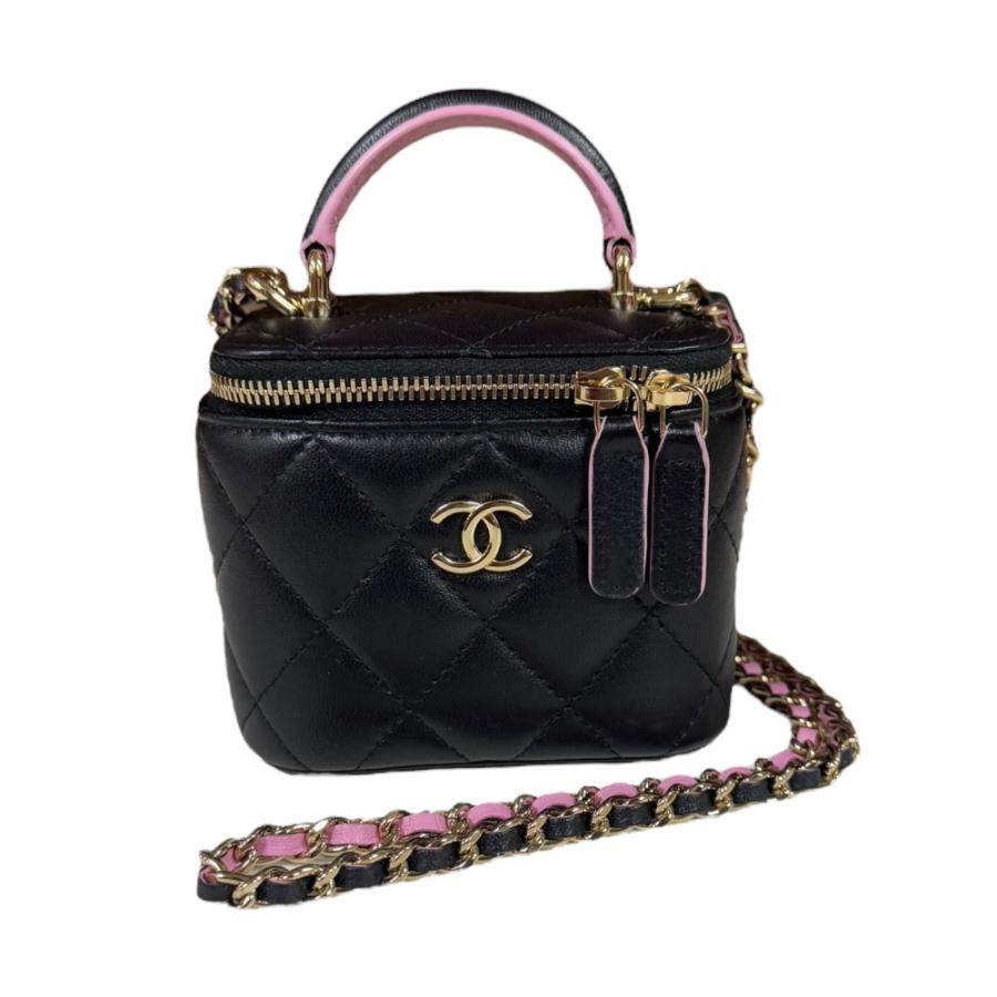 CHANEL（シャネル） スモールバニティケース マトラッセ ショルダー