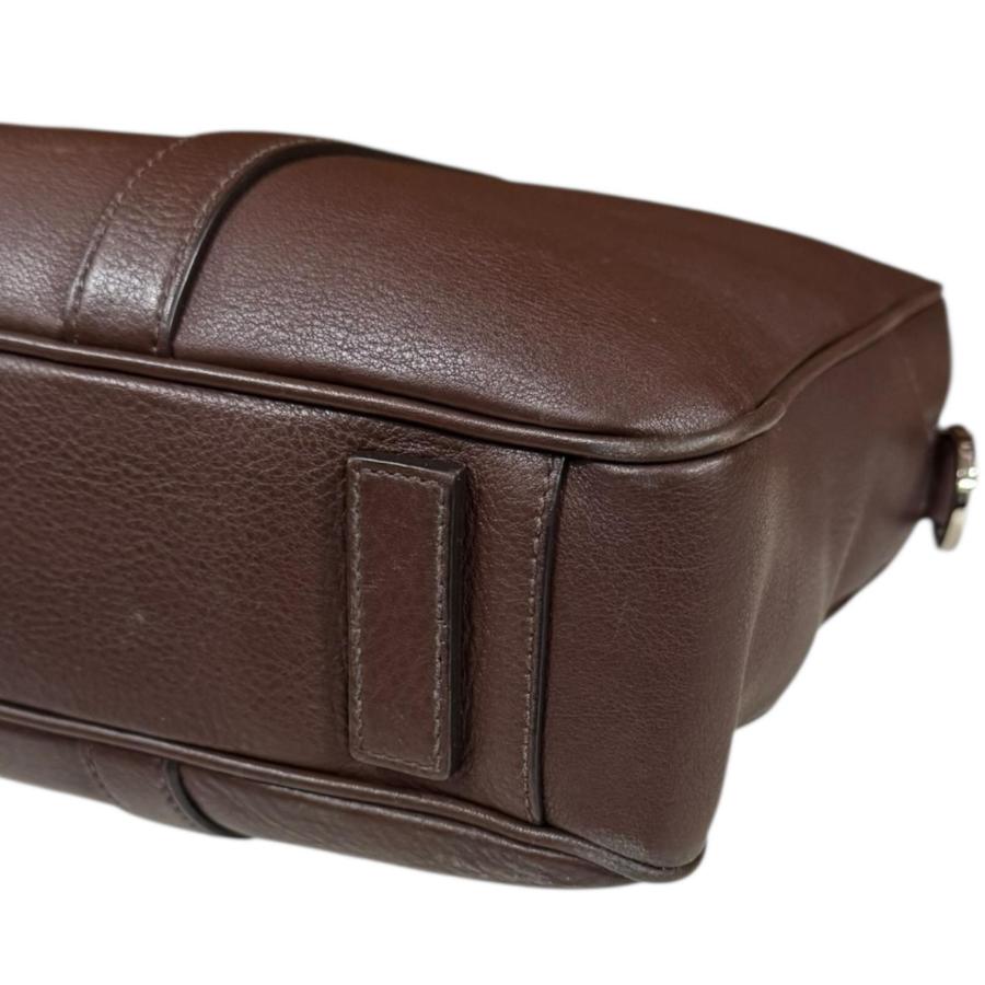 プラダ PRADA ショルダーバッグ バッグ レザー レディース ブラウン系 【中古】 PRADA（プラダ） ショルダーバッグ レザー ブラウン レディース 中古