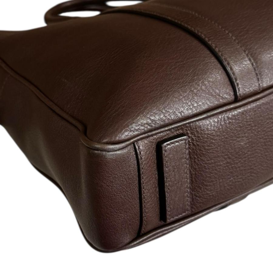 PRADA（プラダ） ショルダーバッグ レザー ブラウン レディース 中古