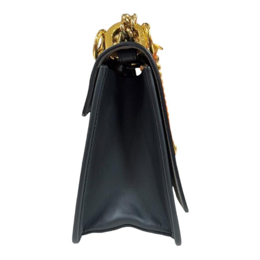 FENDI（フェンディ） ミニキャナイ エフ ショルダーバッグ レザー