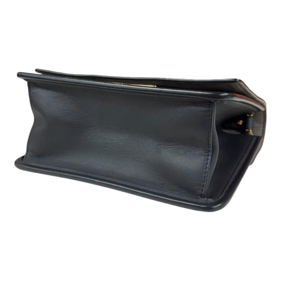 FENDI（フェンディ） ミニキャナイ エフ ショルダーバッグ レザー