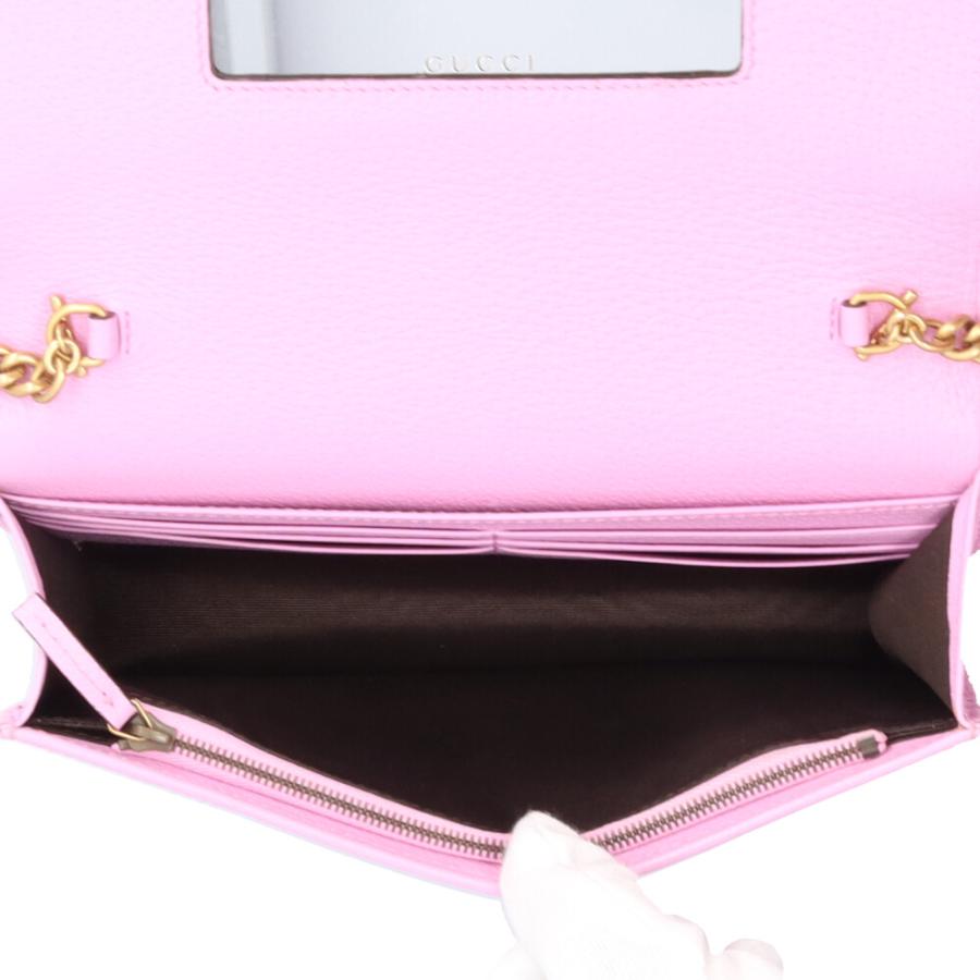 GUCCI（グッチ） クリスタルビジュー GGマーモント ショルダーバッグ
