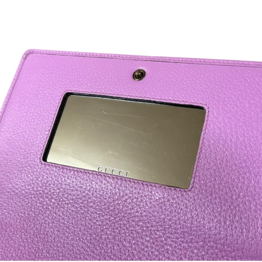 GUCCI（グッチ） クリスタルビジュー GGマーモント ショルダーバッグ