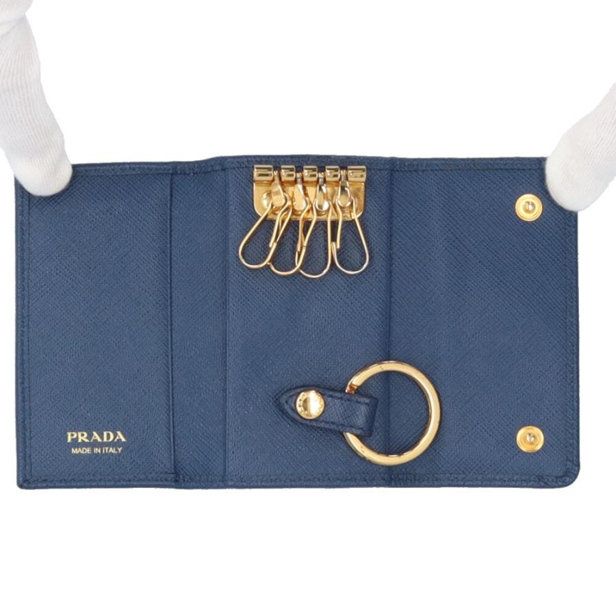 PRADA（プラダ） サフィアーノ キーケース レザー ユニセックス 中古