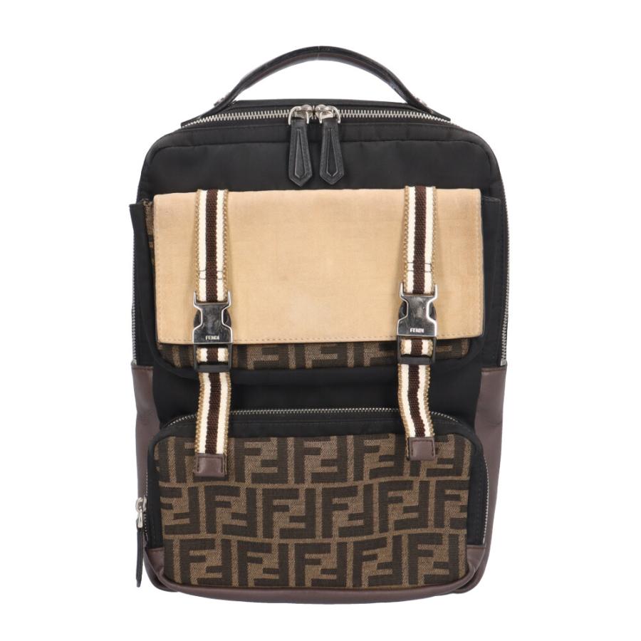 FENDI（フェンディ） ズッカ リュック・デイパック ナイロン 7VZ047