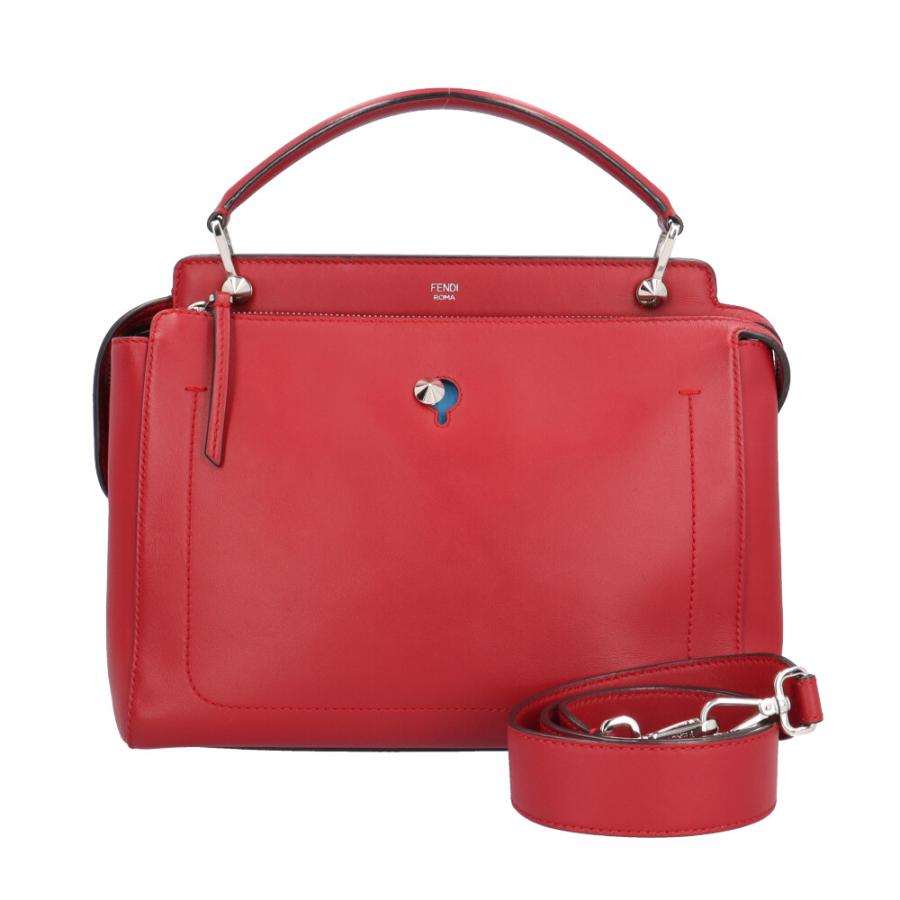 FENDI（フェンディ） ドットコム ショルダーバッグ レザー 8BN293