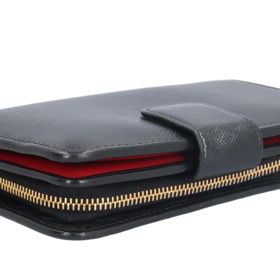 PRADA（プラダ） サフィアーノ 二つ折り財布 レザー 1ML225 レディース