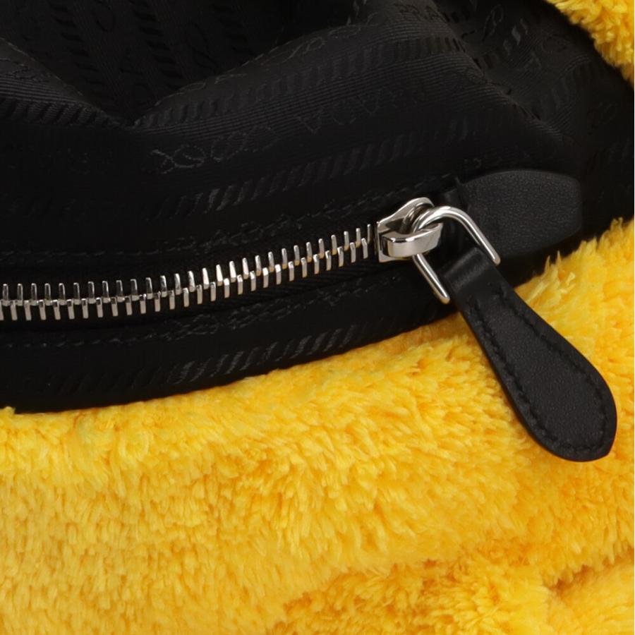 PRADA（プラダ） テリー トートバッグ パイル 1BG130 イエロー 