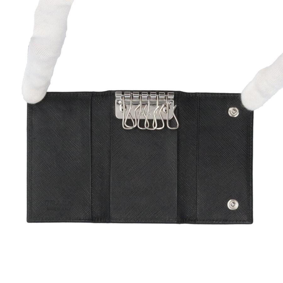 USED＊PRADA サフィアーノレザー キーケース PRADA プラダ サフィアーノ キーケース レザー ユニセックス 中古