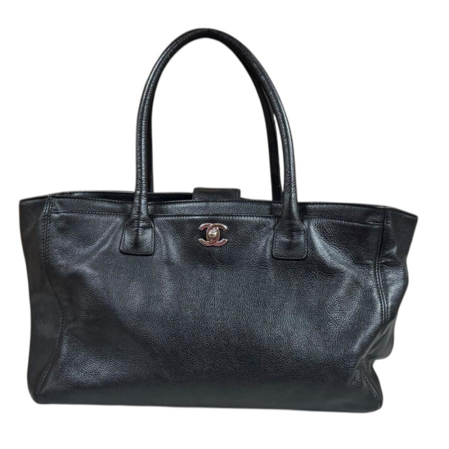CHANEL（シャネル） エグゼクティブ トートバッグ レザー ブラック
