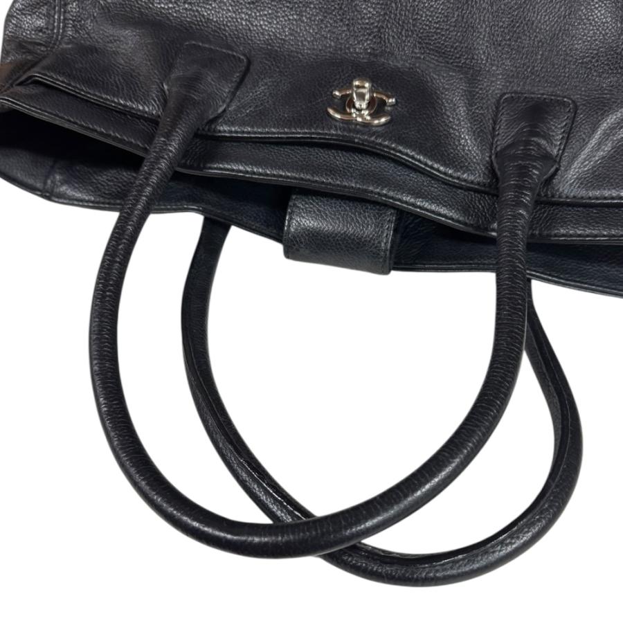 CHANEL（シャネル） エグゼクティブ トートバッグ レザー ブラック