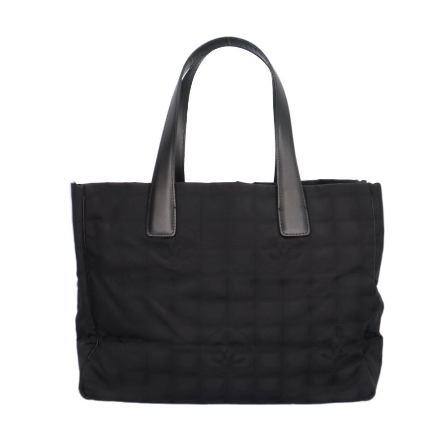 CHANEL シャネル ニュートラベル トートバッグ ナイロンジャガード 
