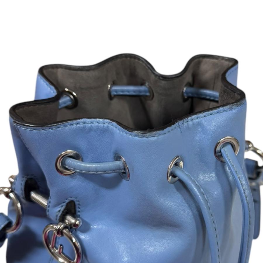 FENDI フェンディ ミニモントレゾール ショルダーバッグ レザー 8BS010  