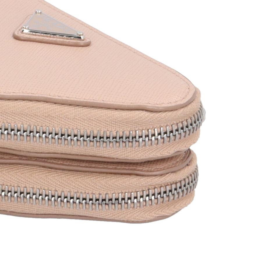 PRADA プラダ レザー ミニバッグ ショルダーバッグ 1NF060 レザー ベージュ ピンク  レディース【中古】 PRADA（プラダ） 【並行輸入品】プラダ ショルダーバッグ レザー ミニ