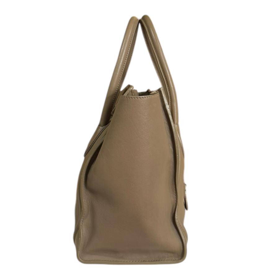 CELINE セリーヌ ラゲージミニショッパー ハンドバッグ レザー CELINE セリーヌ ラゲージミニショッパー ハンドバッグ レザー