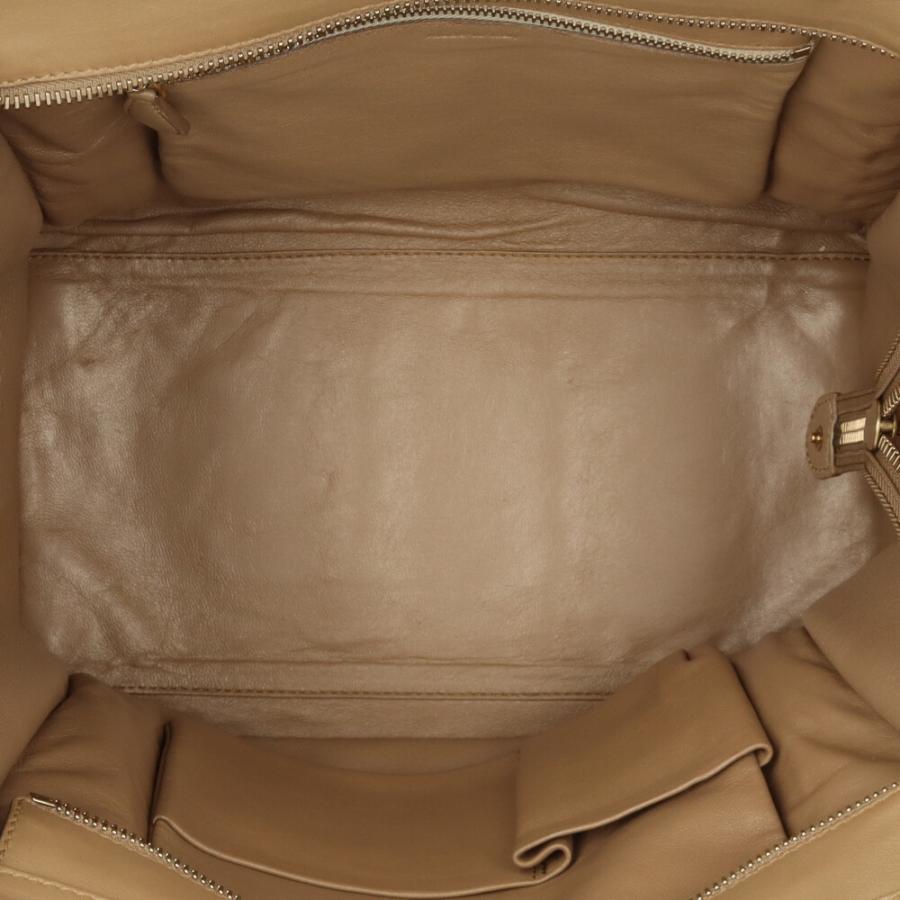 CELINE セリーヌ ラゲージミニショッパー ハンドバッグ レザー CELINE セリーヌ ラゲージミニショッパー ハンドバッグ レザー