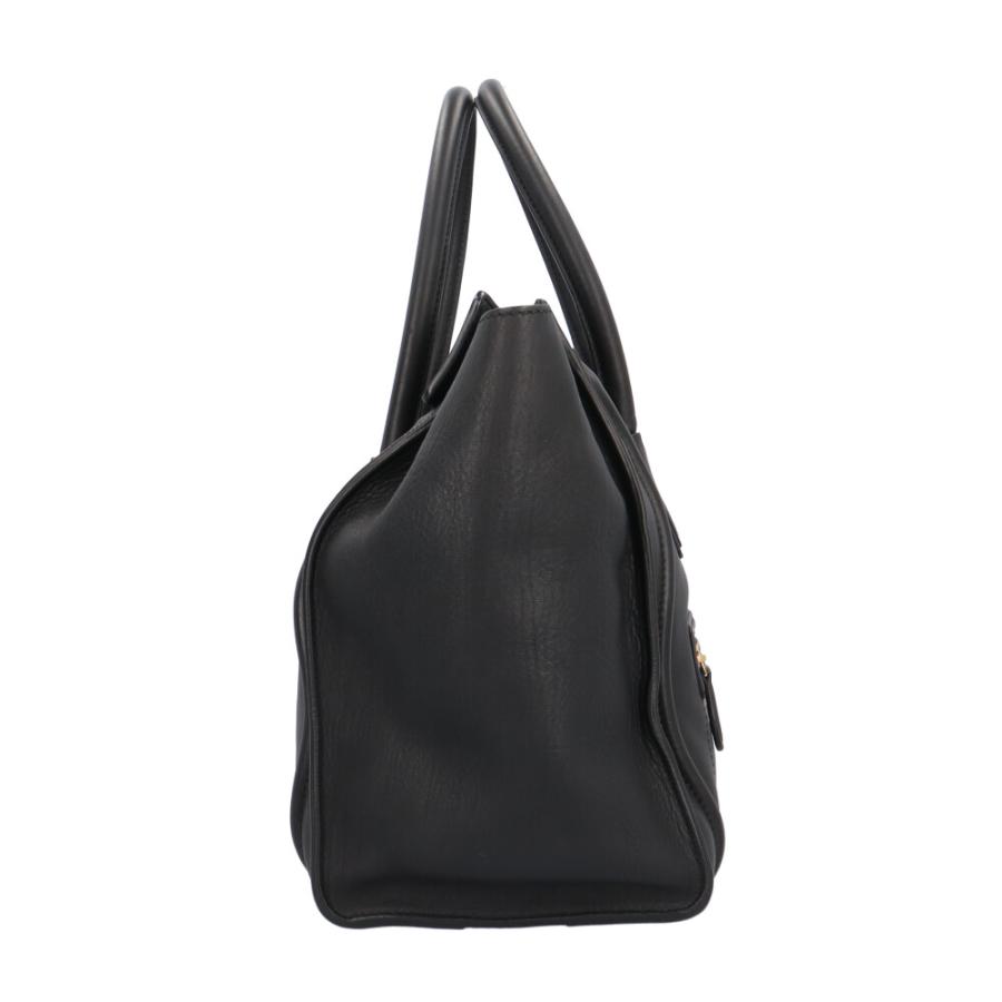 CELINE（セリーヌ） ラゲージミニショッパー ハンドバッグ レザー