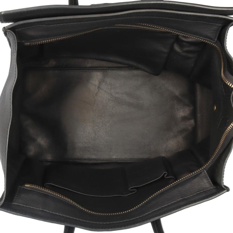 CELINE（セリーヌ） ラゲージミニショッパー ハンドバッグ レザー