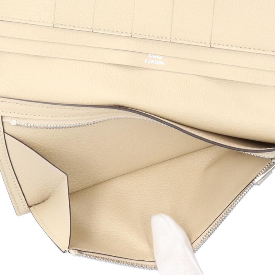 （お値下げ）HERMES オーストリッチ 長財布 ベアンクラシック HERMES（エルメス） ベアンクラシック 長財布 オーストリッチ ユニ