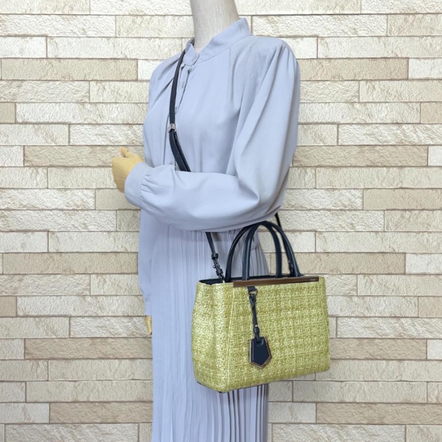 FENDI（フェンディ） プチトゥージュール ショルダーバッグ ストロー 