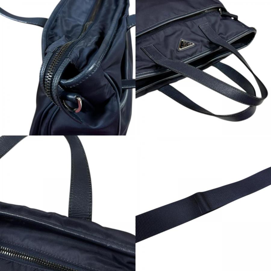 PRADA（プラダ） ショルダーバッグ ナイロン 2VG033 ネイビー メンズ