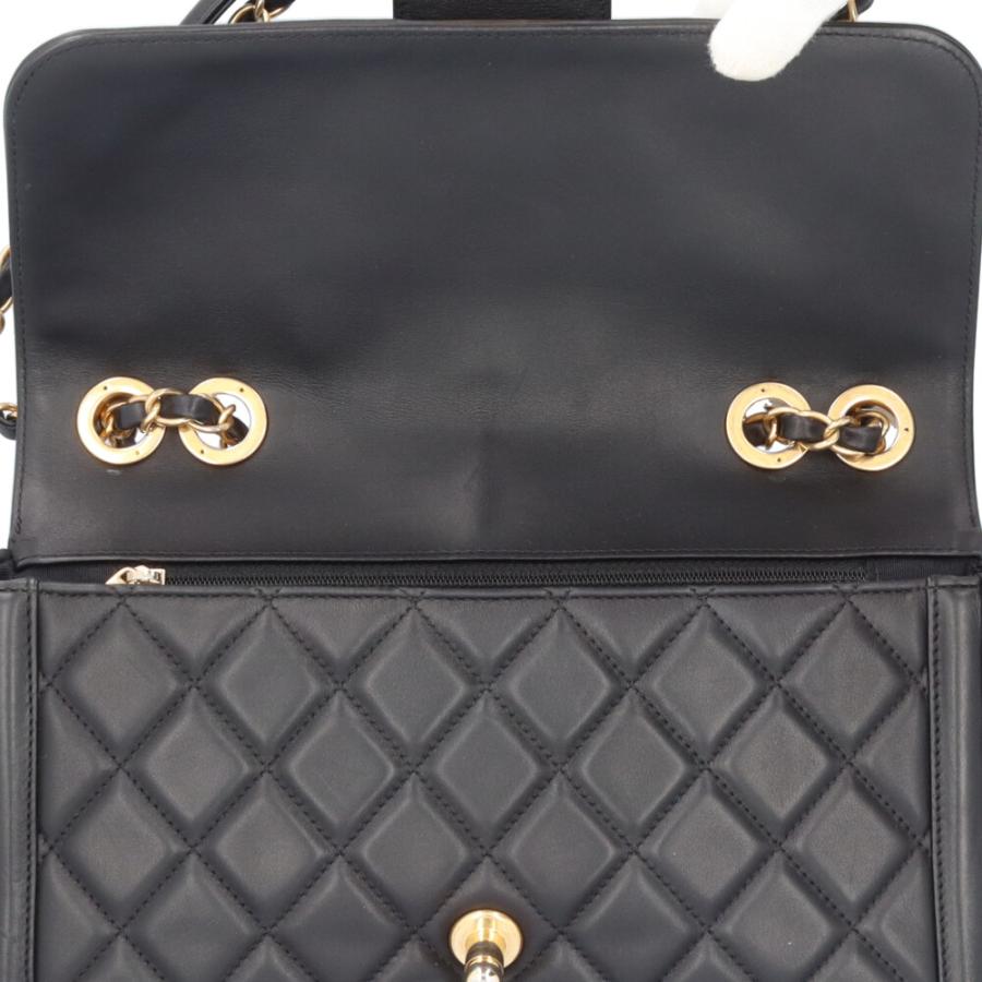 CHANEL シャネル マトラッセ ショルダーバッグ ラムスキン A90670  