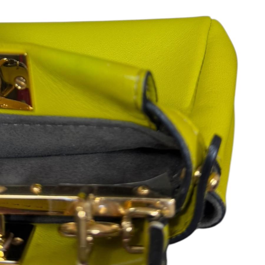 FENDI フェンディ マイクロピーカブー ショルダーバッグ レザー 8M0355