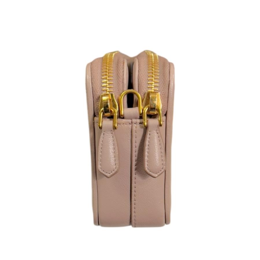 プラダ ショルダーバッグ レザー 1DH010 ピンク レディース PRADA  中古 PRADA（プラダ） ショルダーバッグ レザー 1DH010 ピンク レディース