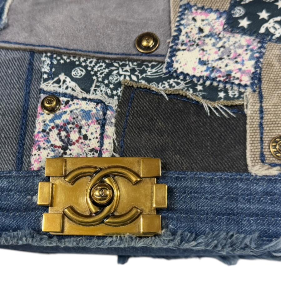 CHANEL（シャネル） パッチワーク ボーイシャネル ショルダーバッグ