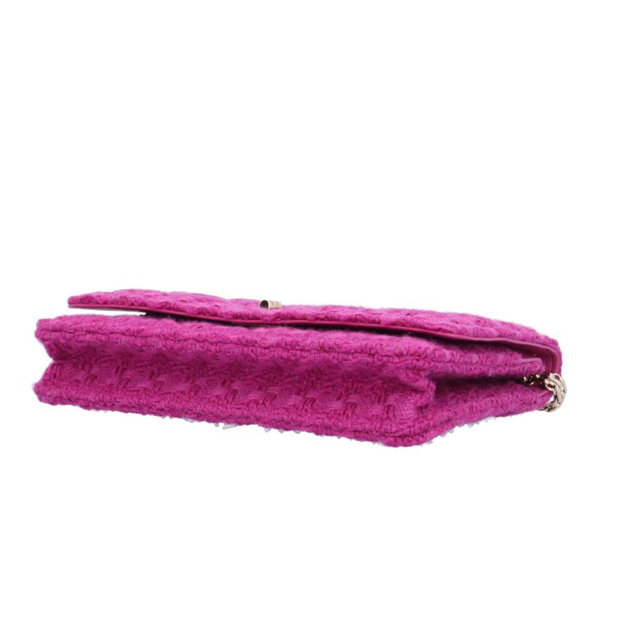 CHANEL（シャネル） マトラッセ ショルダーバッグ ツイード パープル