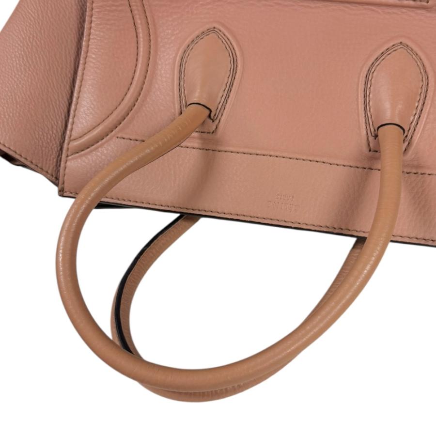 CELINE セリーヌ ラゲージ ファントム ハンドバッグ レザー