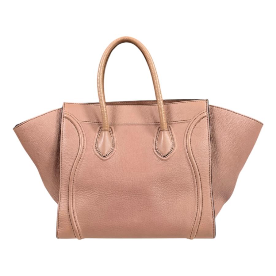 CELINE（セリーヌ） ラゲージ ファントム ハンドバッグ レザー ピンク