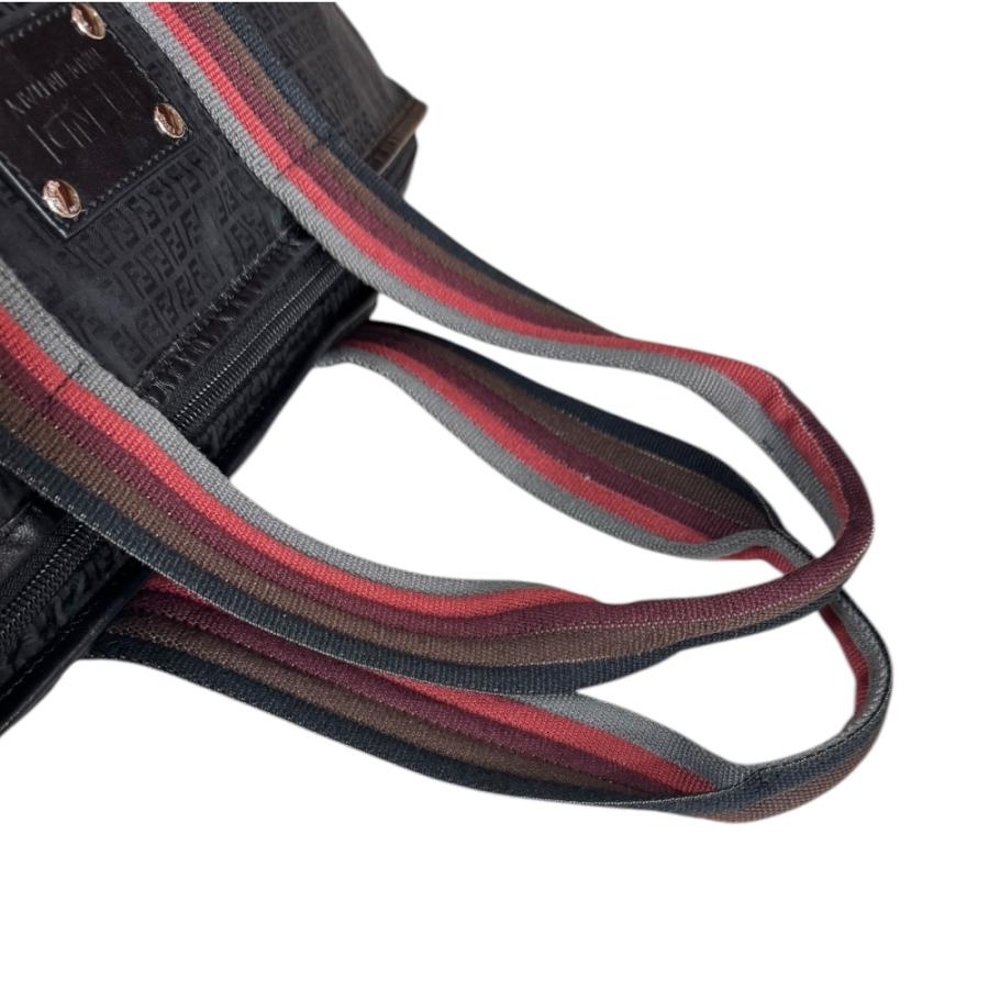 フェンディ ズッキーノ トートバッグ ナイロン 7VA240 ブラック ユニセックス FENDI  中古 R&Kリサイクルキング FENDI（フェンディ） ズッキーノ トートバッグ ナイロン 7VA240