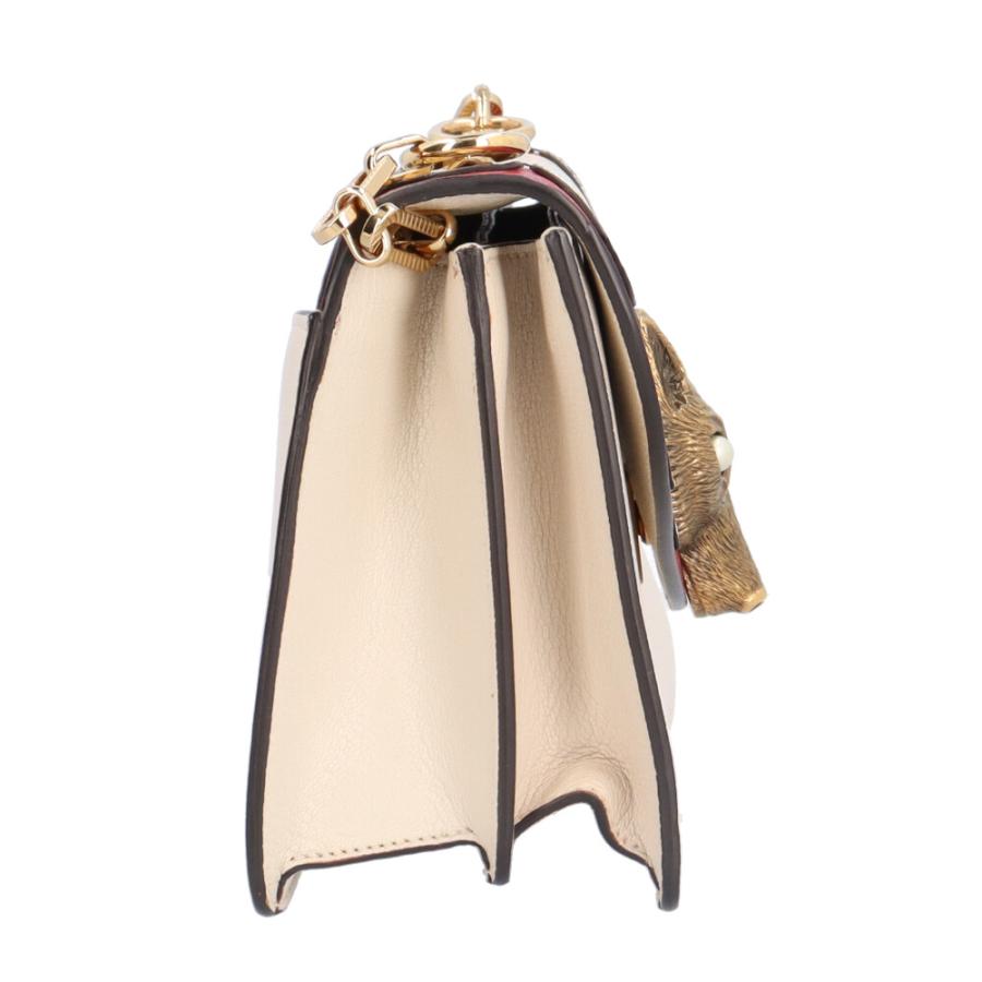 GUCCI（グッチ） フォックス Broche ショルダーバッグ レザー 466433