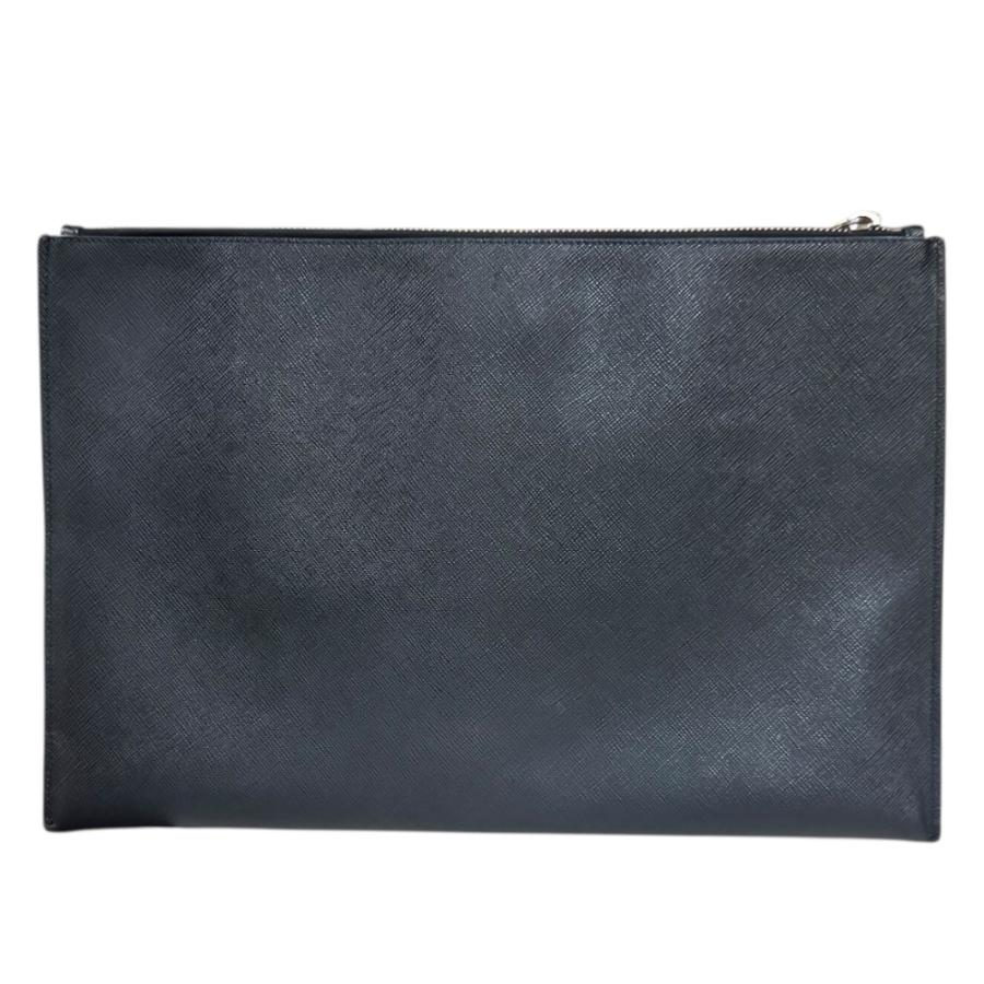 PRADA（プラダ） サフィアーノ クラッチバッグ レザー 2NG001 ブラック