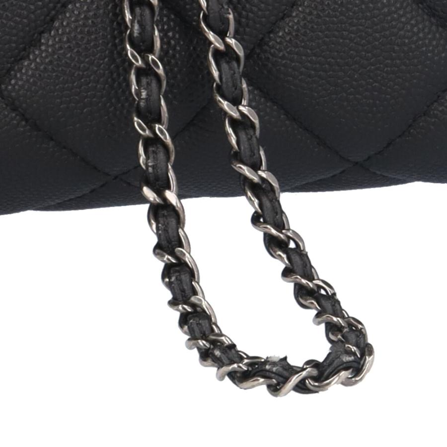 CHANEL（シャネル） CCバケット ショルダーバッグ レザー ブラック 