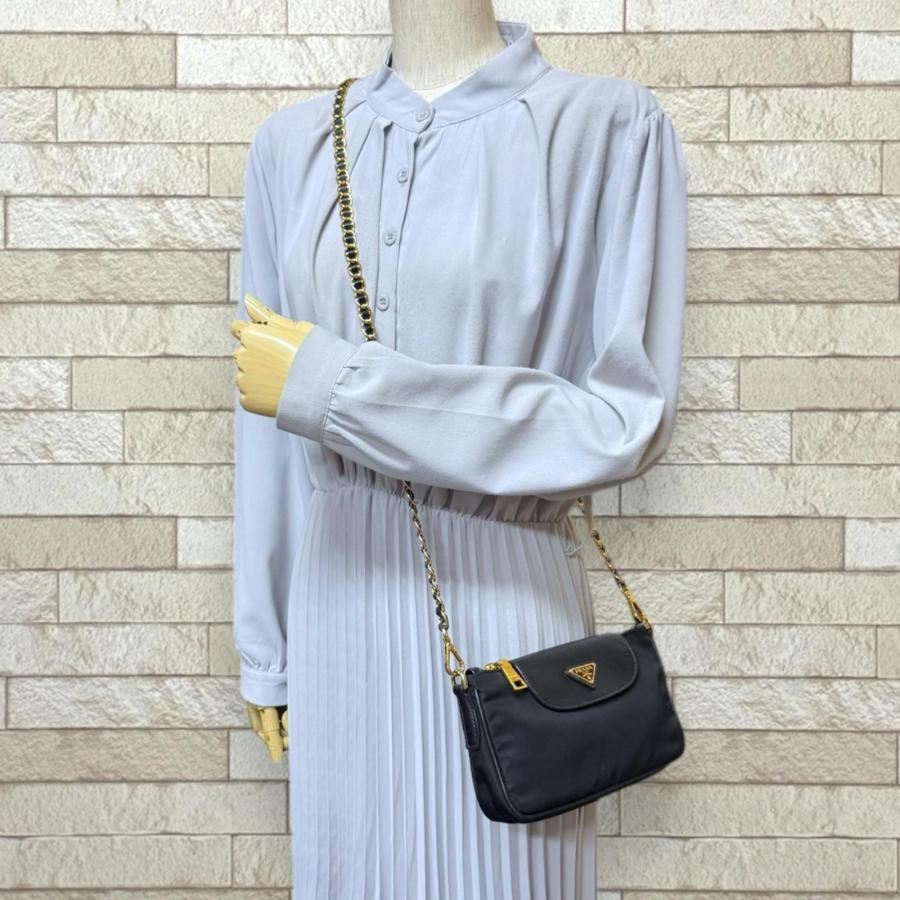 PRADA（プラダ） ショルダーバッグ ナイロン BT0779 ブラック