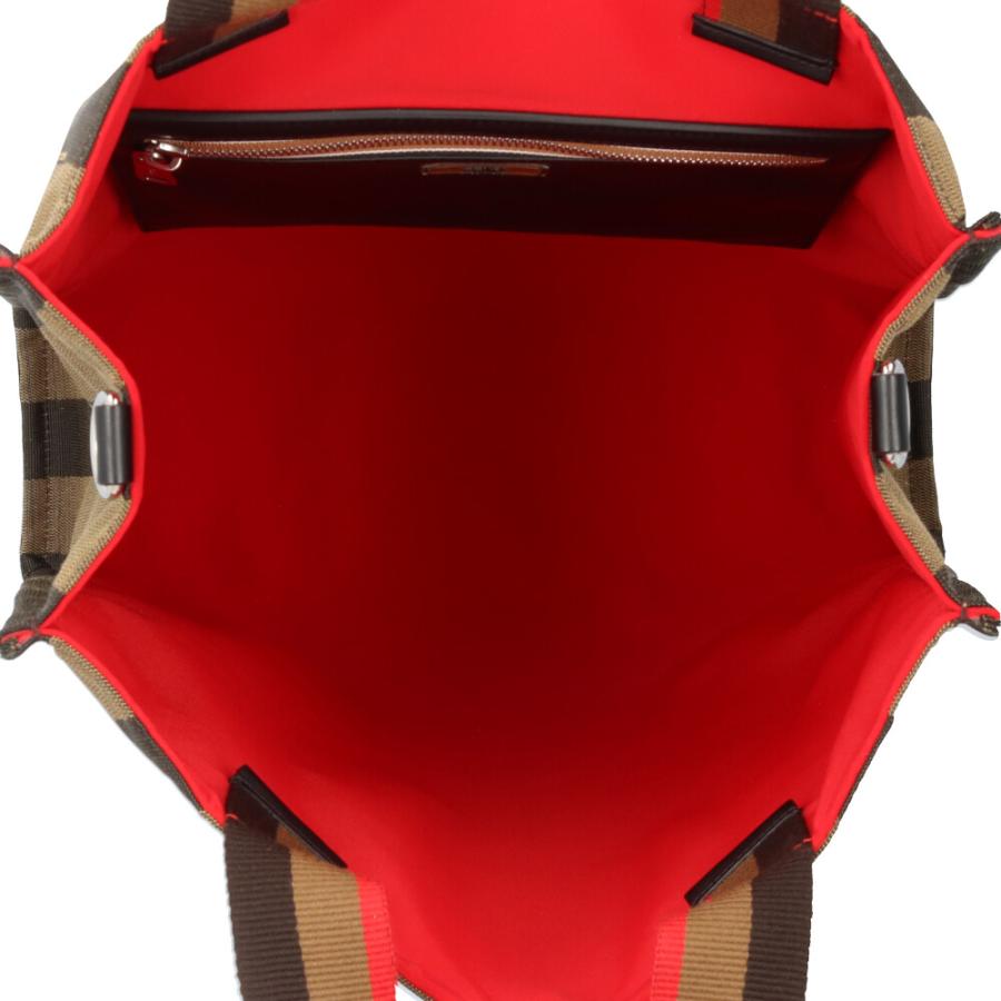 FENDI（フェンディ） ペカン トートバッグ キャンバス 7VA454 ブラウン