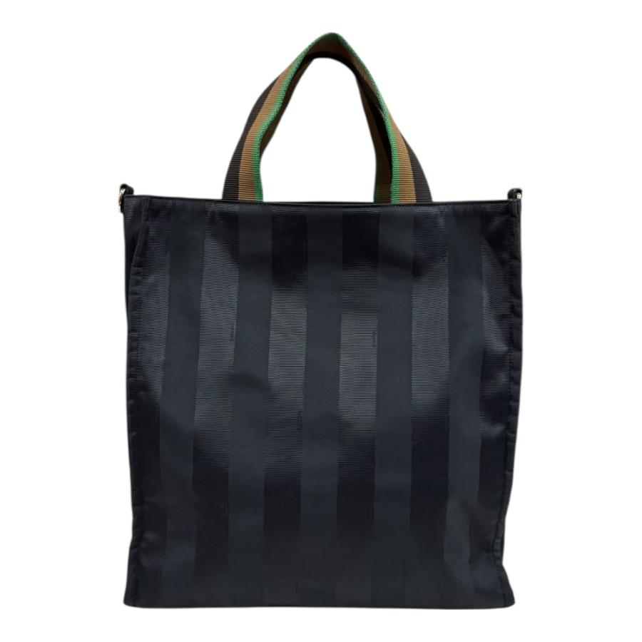 FENDI フェンディ ペカン トートバッグ FENDI (フェンディ) ペカンキャンバス クラブ トートバッグ メンズ