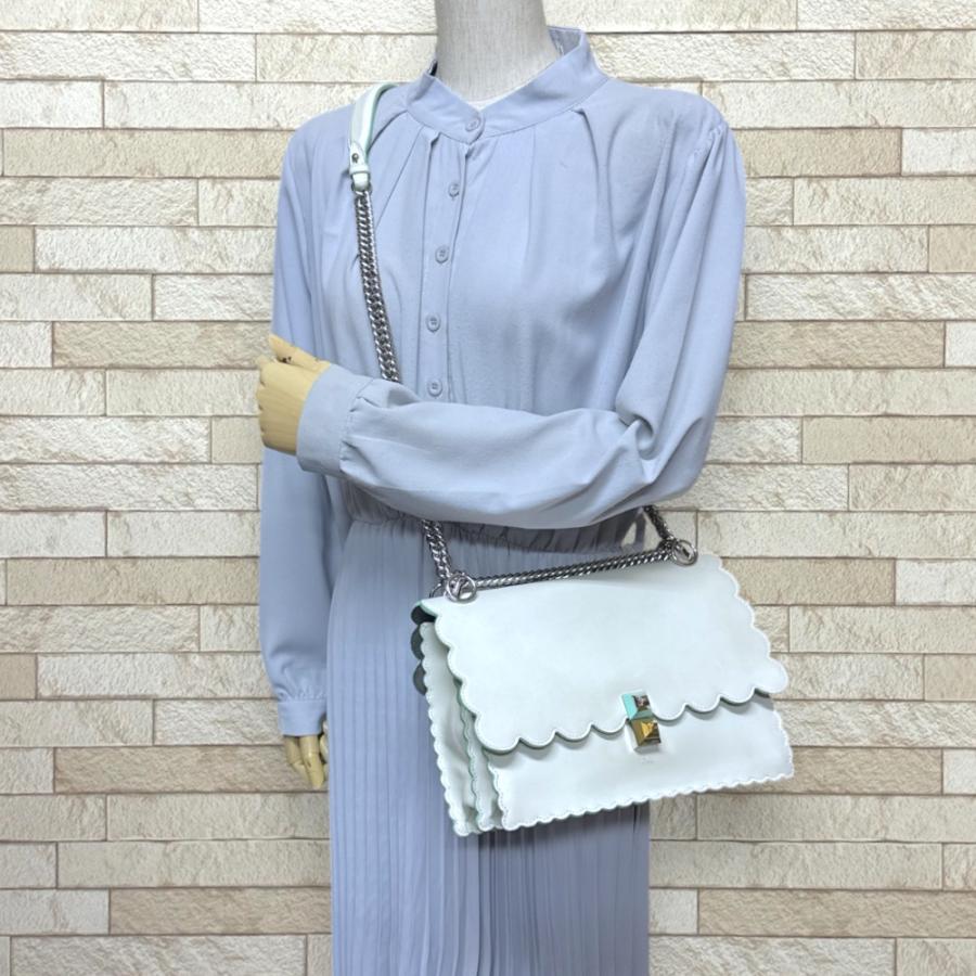 FENDI（フェンディ） キャナイ ショルダーバッグ レザー 8BT283