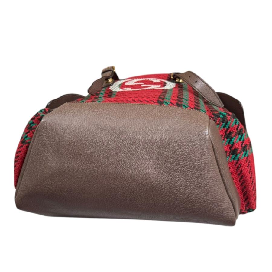 GUCCI（グッチ） ハウンドトゥース＆ストライプ リュック・デイパック