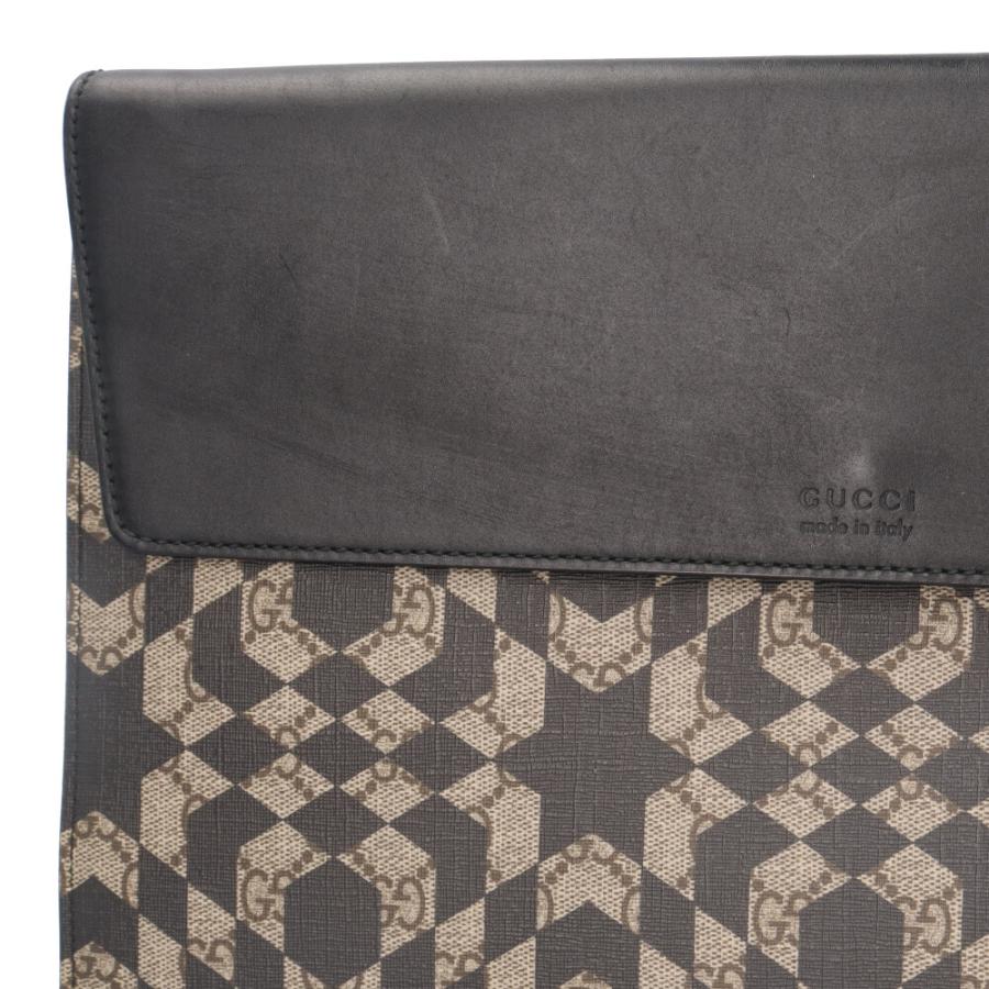 GUCCI（グッチ） カレイドスター GGスプリーム クラッチバッグ PVC