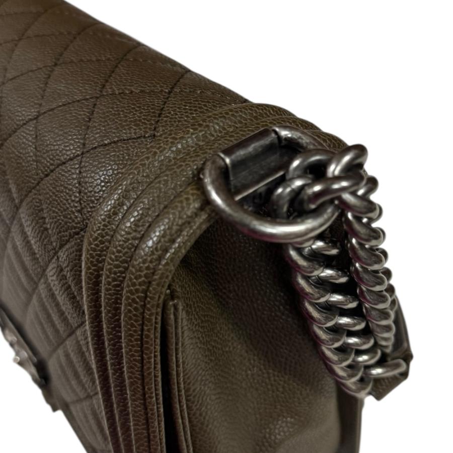 CHANEL（シャネル） ボーイシャネル28 ショルダーバッグ レザー 92106 