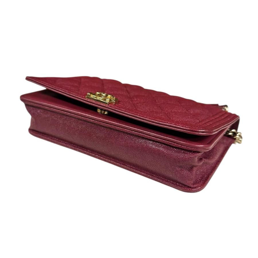 CHANEL（シャネル） ボーイシャネル ショルダーバッグ キャビアスキン